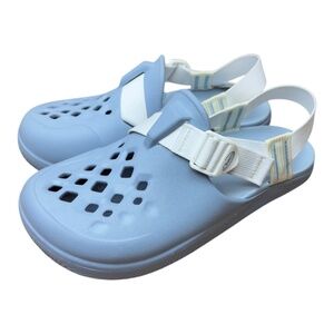 Chaco Chillos Clog Women's Size 10 Crocs Mule Shoes Slides Eur 38 (Blue Fog)